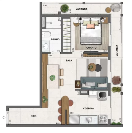Imagem APARTAMENTO RESIDENCIAL em Rio de Janeiro - RJ, Botafogo