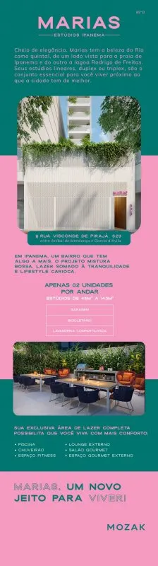 Imagem Apartamento a Venda no bairro Ipanema - Rio de Janeiro, RJ