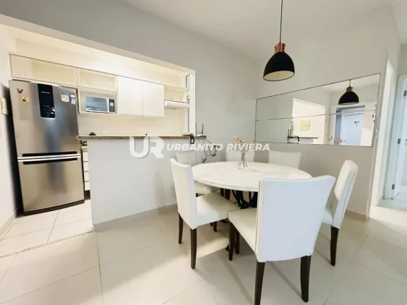 Imagem Apartamento com vista parcial para o mar e lazer completo na Riviera de São Lourenço