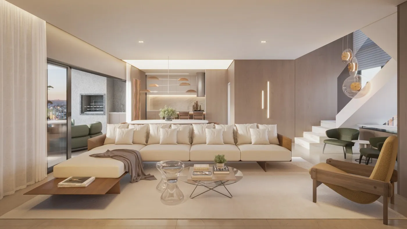 Imagem Lançamento imobiliario no Cabral - Moderno - Alto padrão