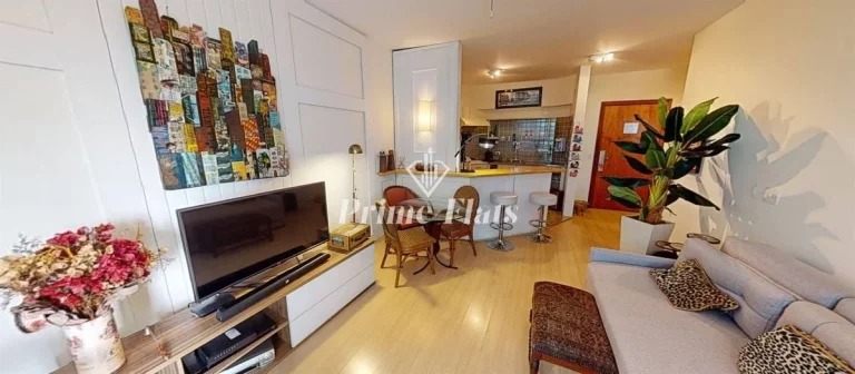 Imagem Flat disponível para locação no HB Hotels Sequóia Alphaville, com 57m², 1 dormitório e 1 vaga