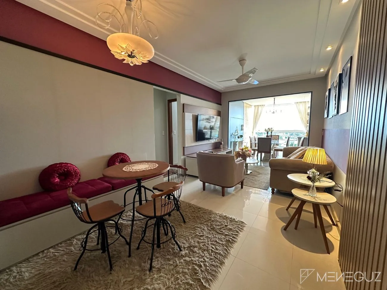 Imagem Apartamento 3 quartos a venda na orla da Praia do Morro, totalmente mobiliado