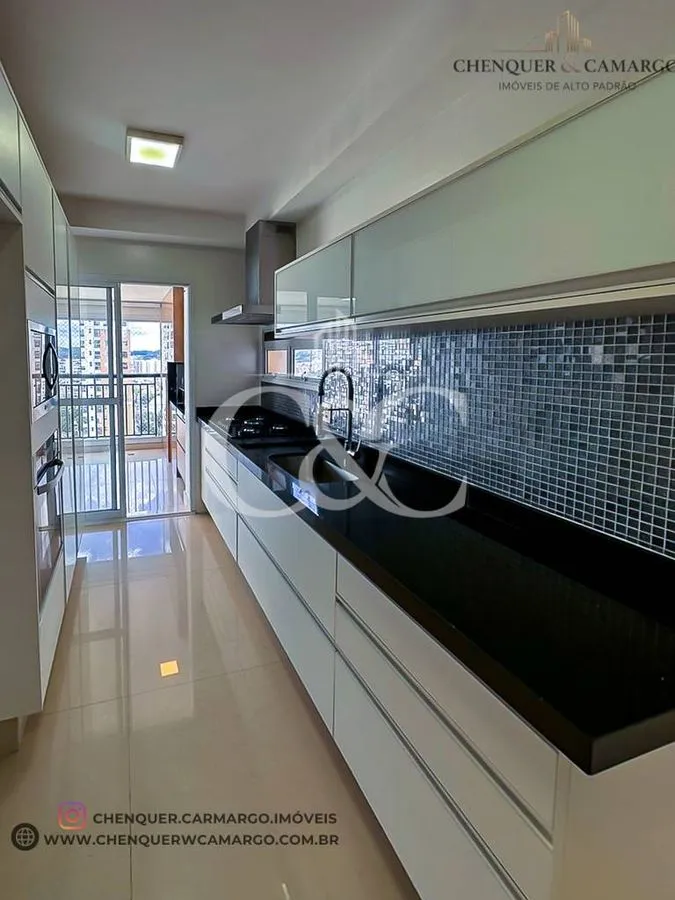 Imagem Apartamento Alto Padrão para Aluguel Alta Vista Jundiaí 166m² 3 Suítes