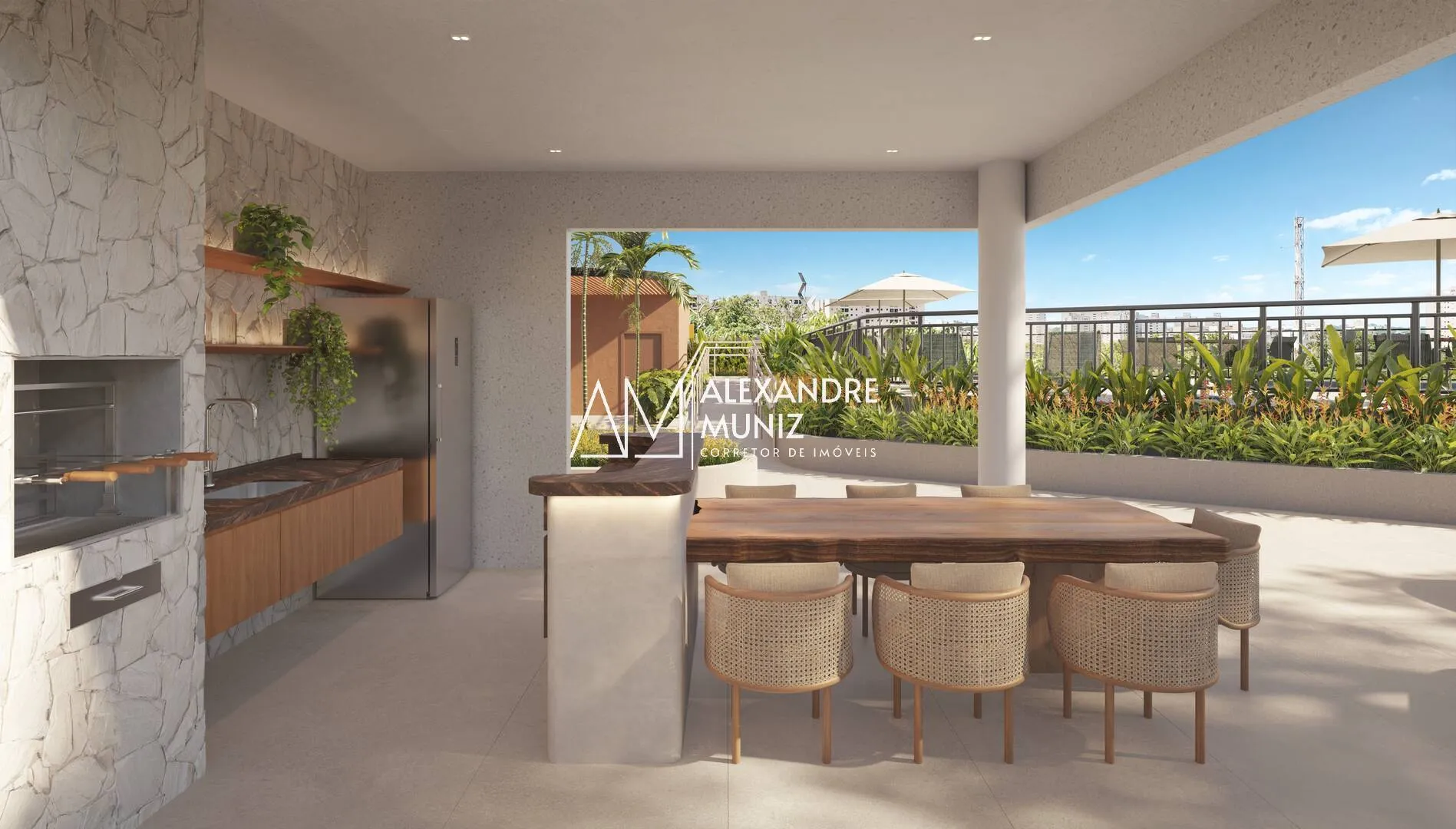 Imagem Inc. Green Cambeba - Apartamentos à venda no Cambeba. Diagonal Inc.