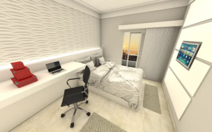 Imagem Apartamento com 2 Quartos à Venda, 63 m² em Aviação - Praia Grande
