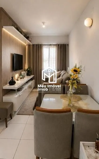 Imagem Residencial Quatro Estações APTO 1 Quarto 36m² Samambaia Sul