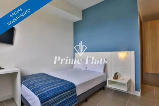 Foto do imóvel Flat disponível para venda no Hotel Transamerica Fit Jacarei, com 18m², 1 dormitório e 1 vaga em Avenida Getúlio Vargas