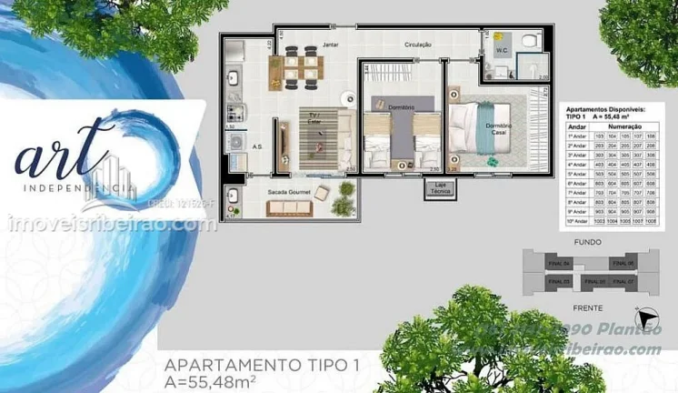 Imagem Art Independência #imoveisribeirao.com