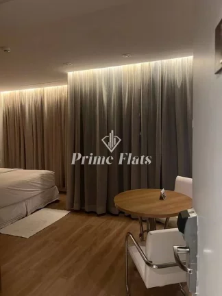 Imagem Flat disponível para locação no Clarion Faria Lima, com 27m², 1 dormitório e 1 vaga