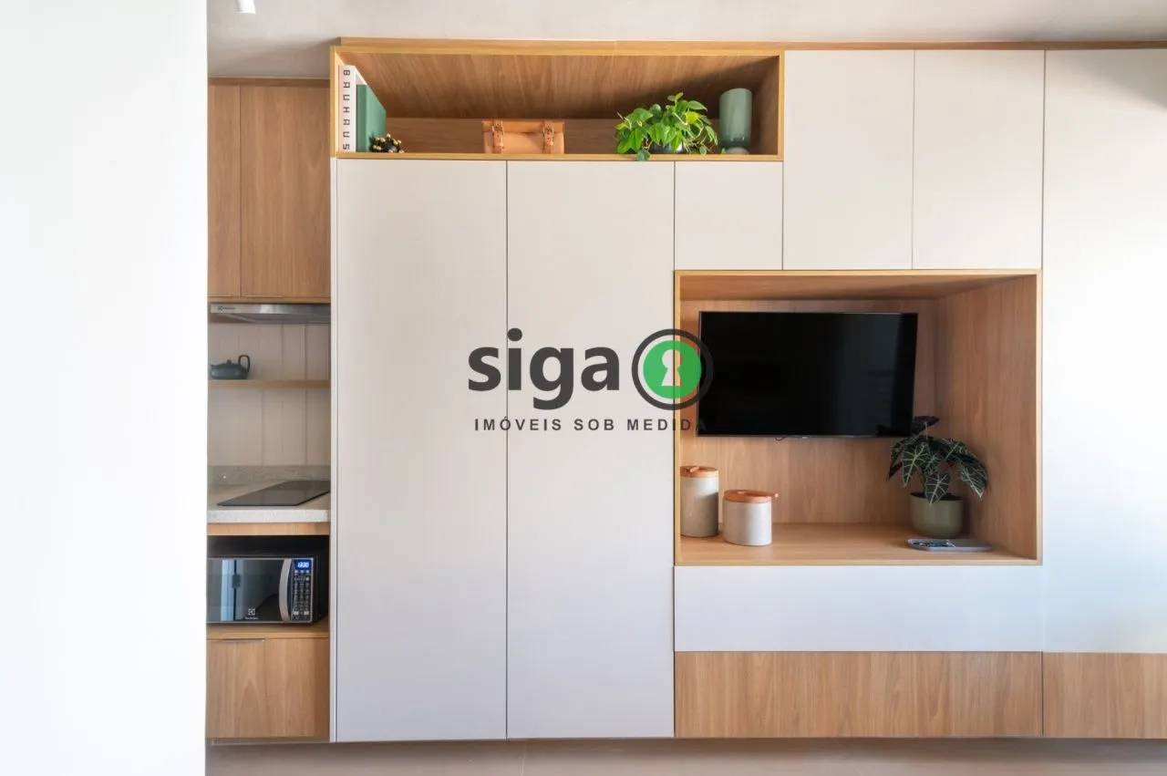 Imagem Apartamento Studio para venda no Brooklin mobiliado, São Paulo - SP