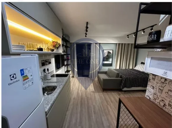 Imagem Studio de luxo à venda em Pinheiros, São Paulo-SP: 1 quarto, 2 salas, 1 banheiro, 28m² de pura elegância!