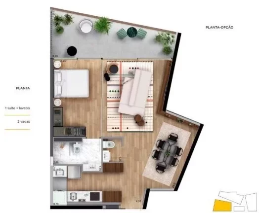 Imagem Apartamento Duplex Alto Padrão à Venda Na Vila Olímpia Com 2 suítes e 2 vagas