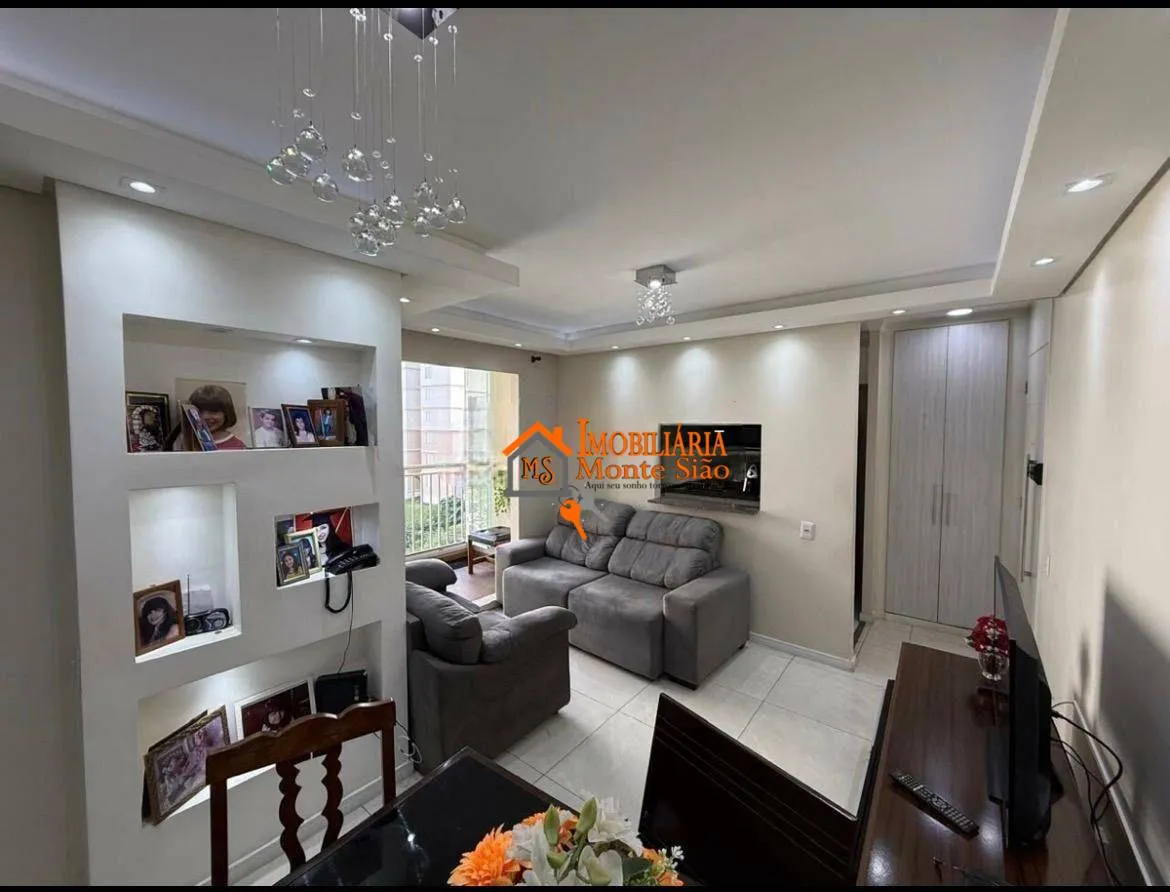 Imagem Apartamento com 2 dormitórios à venda, 54 m² por R$ 425.000,00 - Vila Endres - Guarulhos/SP
