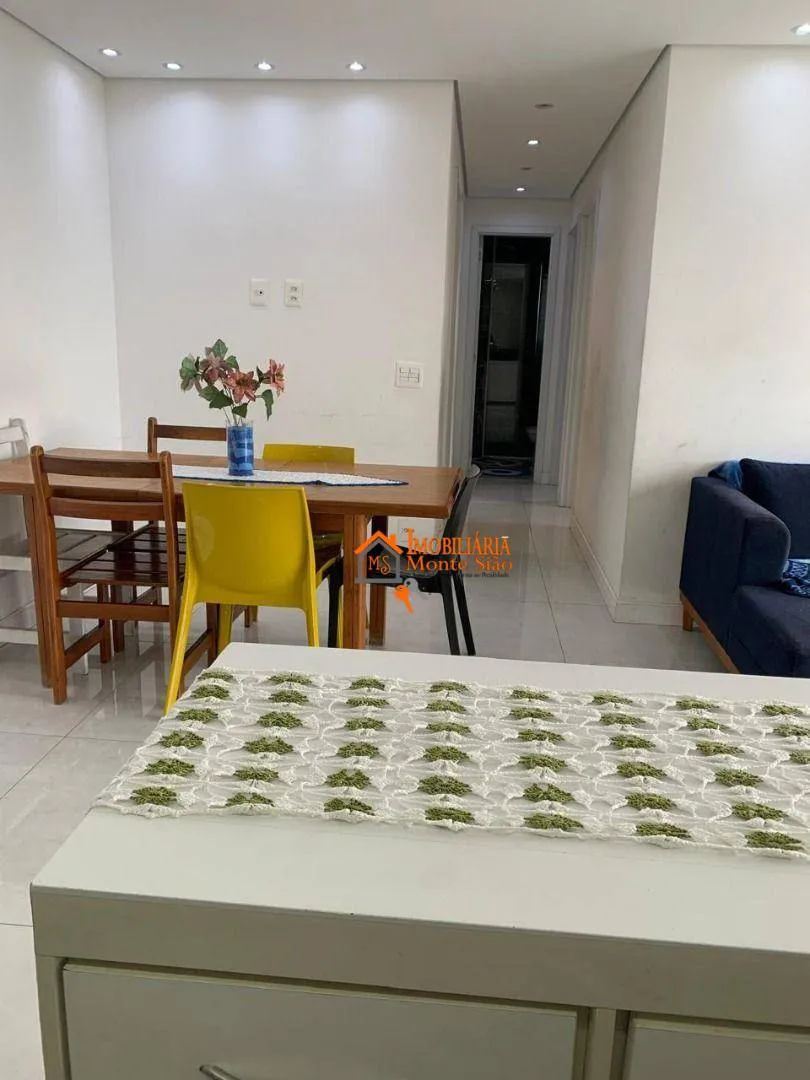 Imagem Apartamento com 3 dormitórios à venda, 75 m² por R$ 732.000,00 - Ponte Grande - Guarulhos/SP