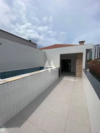 Imagem Casa Sobreposta com 3 quartos sendo 3 suítes ,2 vagas - Embaré / Santos