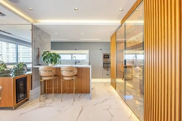 Imagem Apartamento alto padrão mobiliado com 3 suítes e 140 m² na Bela Vista
