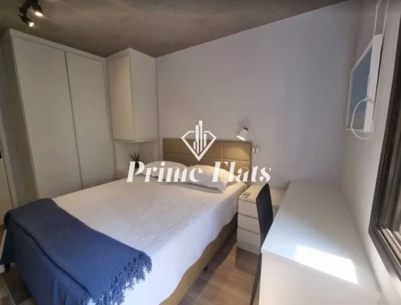 Imagem Flat disponível para locação no Condominio Edificio Flat London Residence Service no Jardim Paulista, com 42m², 1 dormitório e 1 vaga