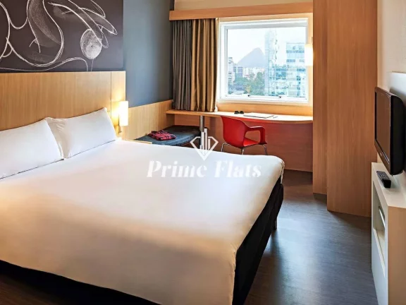 Imagem Flat disponível para venda no Ibis Rio de Janeiro, com 18m², 1 dormitório e 1 vaga