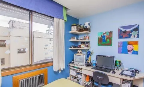 Imagem Vende-se apartamento com 3 quartos (1 suíte), 91 m² e 1 vaga - Menino Deus