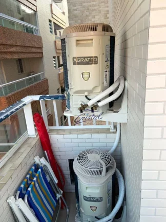 Imagem Apartamento com 1 dormitório à venda, 52 m² por R$ 355.000,00 - Guilhermina - Praia Grande/SP