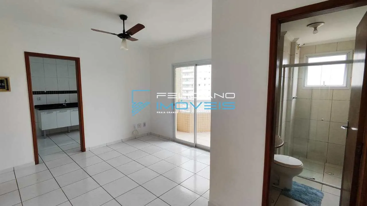 Imagem Apartamento com 1 quarto, Guilhermina, Praia Grande - R$ 382 mil, Cod: 7373