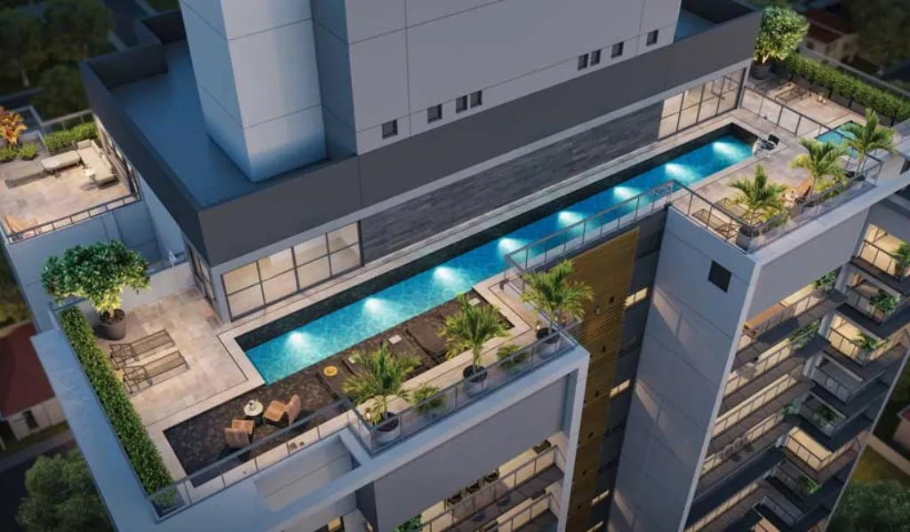 Imagem Edifício Haute Brooklin by ez, apartamento com 4 quartos em Brooklin São Paulo SP, apartment in São Paulo Brazil, apartamento 4 suítes em Brooklin Sp