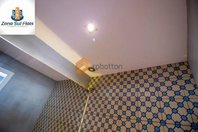 Imagem Apartamento Para Alugar no Brooklin Com 1 Suíte e 2 Vagas - Varanda Gourmet