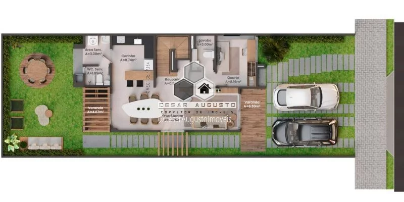 Imagem Villa Solis - Condominio Alto padrão de casas duplex no Eus?(C)bio