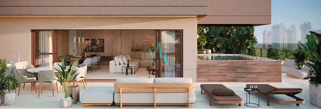Imagem Cobertura Horizontal à venda 4 Quartos 4 Suites 3 Vagas 281.03M² Barra da Tijuca Rio de Janeiro - RJ | Gaea Home Resort