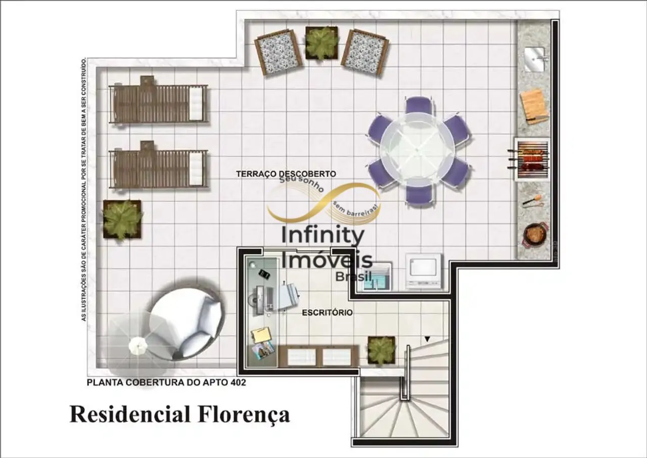 Imagem Florença - Apartamento à venda no bairro Nova Suíssa - Belo Horizonte/MG