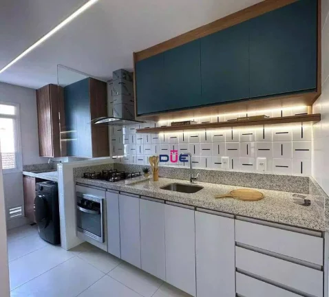 Imagem Apartamento com 2 dormitórios à venda, 84 m² por R$ 1.560.000 - Boqueirão - Santos/SP