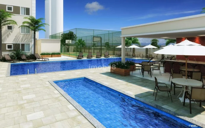 Imagem Apartamento à Venda em Areias, São José – 2 Quartos, 52m², R$272.800mil