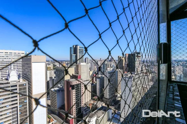 Imagem COBERTURA DUPLÉX NO CENTRO DE CURITIBA - com vista espetacular - 130m2 privativos - R$ 990.000,00