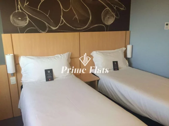 Imagem Flat disponível para venda no Ibis Jundiaí, com 18m², 1 dormitório e 1 vaga de garagem