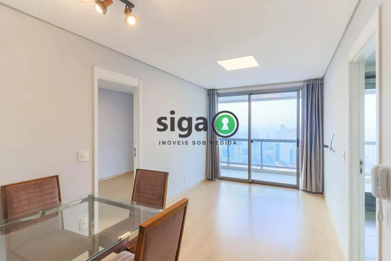 Foto do imóvel Apartamento para Alugar- 53 m² 01 Suíte, Vista Panorâmica e Sacada Ampla