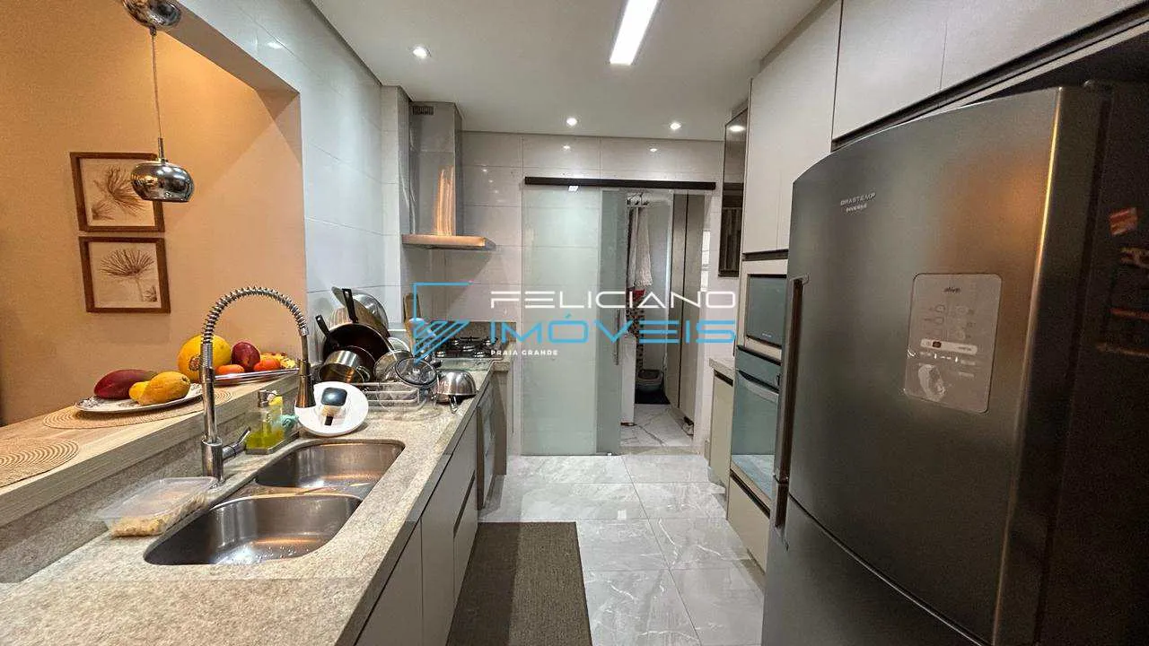Imagem Apartamento com 2 quartos, Guilhermina, Praia Grande - R$ 699 mil, Cod: 7366