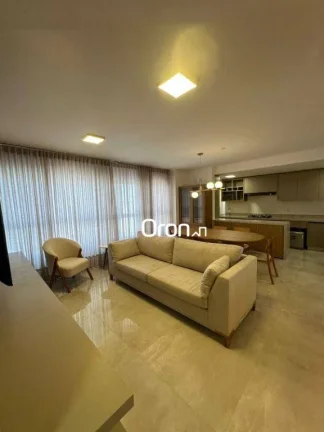 Apartamento mobiliado com 3 dormitórios à venda, 114 m² por R$ 1.350.000 - Setor Marista - Goiânia/GO