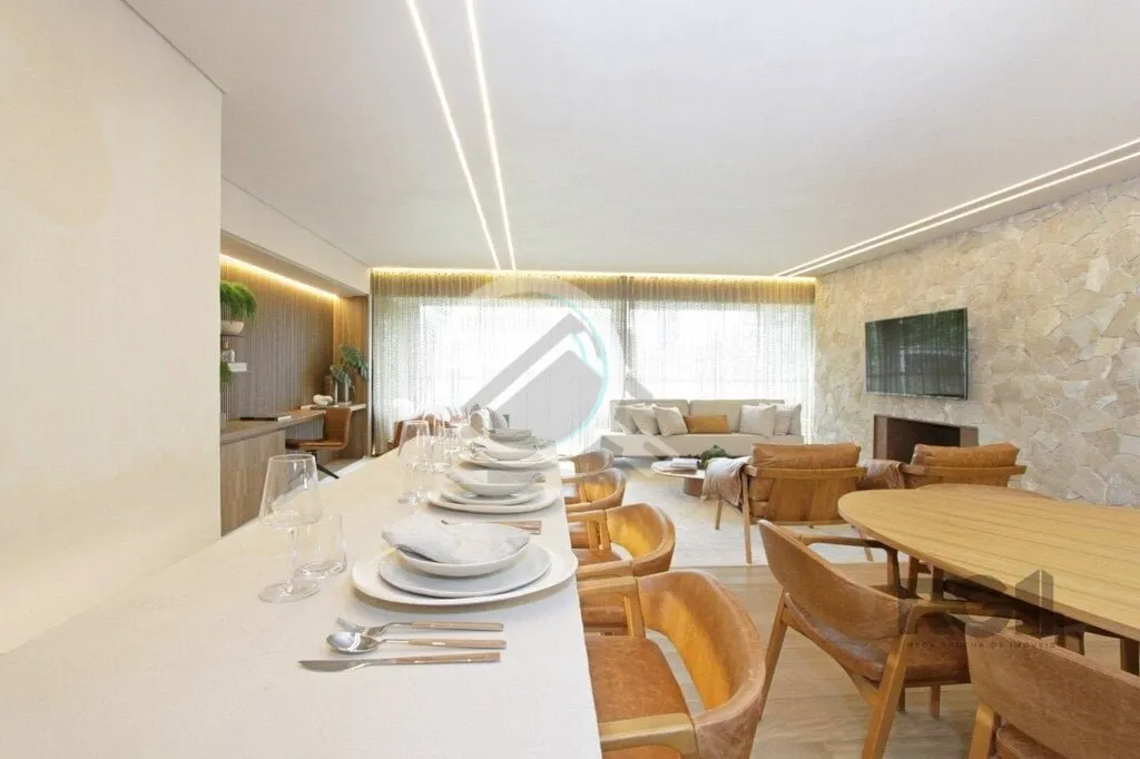 Imagem Apresento um sofisticado apartamento de 151 m² privativos no 18º andar, situado no bairro Menino D...