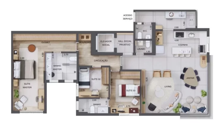 Imagem Apartamento à venda no bairro Perdizes - São Paulo/SP