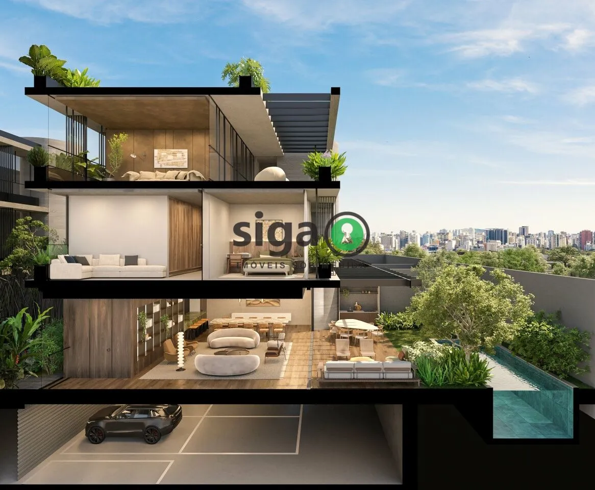 Imagem Casas em condomínio à Venda , no contrapiso, com 4 suites, a partir de 697m², entrega em 06/2026