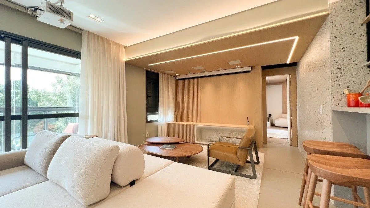 Imagem Apartamento Mobiliado com Suíte e Closet no Jardim Lindóia