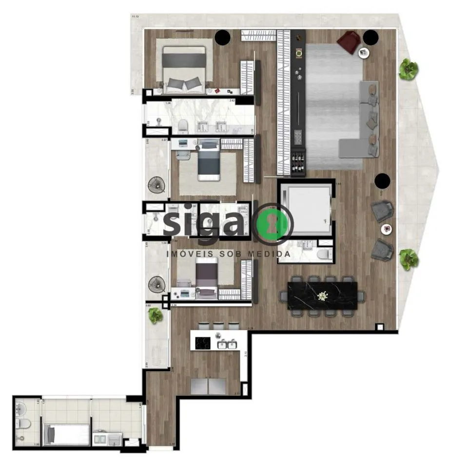 Imagem Apartamento para venda na Vila Olímpia, São Paulo SP