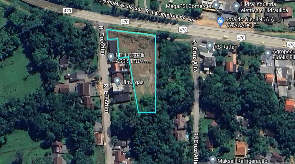 Imagem Área Industrial na BR 470: 8.500 m de Grandes Possibilidades!
