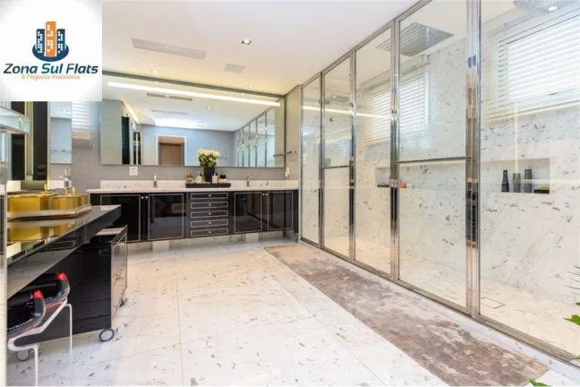 Imagem Apartamento Alto Padrão à Venda No Campo Belo Com 4 Suítes e 5 Vagas