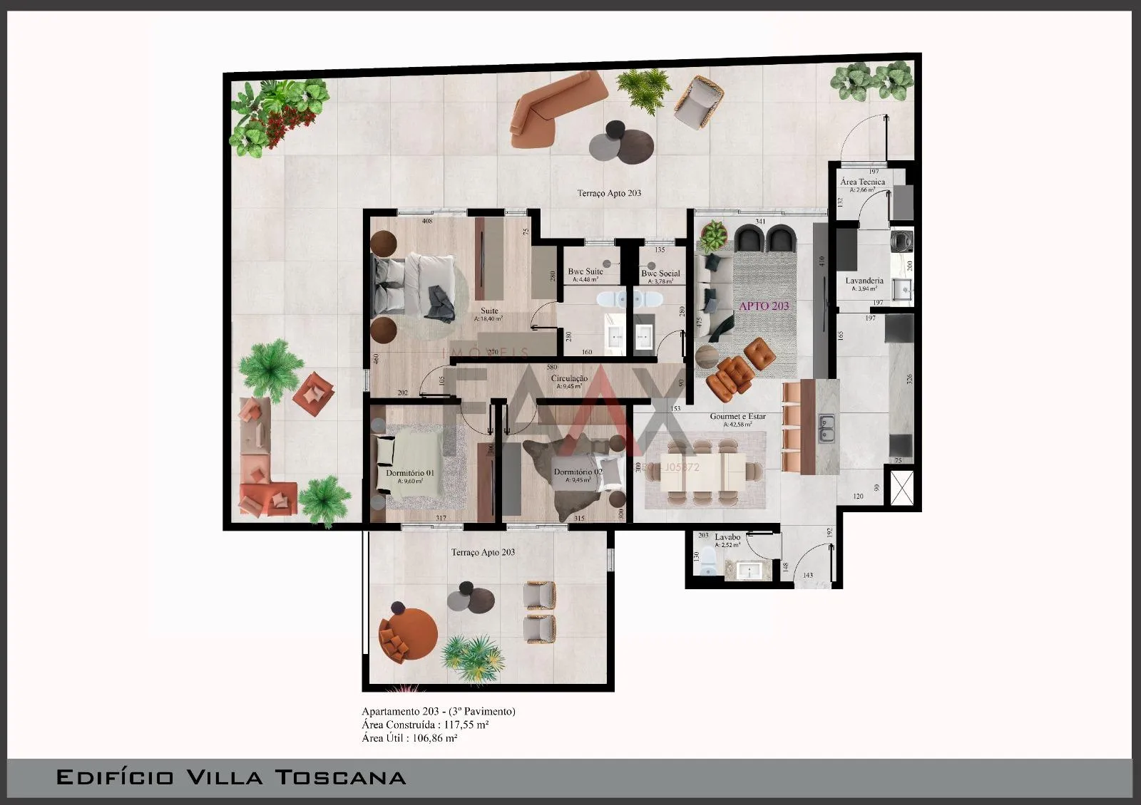 Imagem Apartamento à venda, BOQUEIRÃO - NÚCLEO SANTA CRUZ, GUARAPUAVA - PR