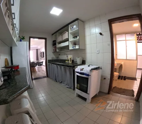 Imagem Apartamento de frente com área lateral na av praiana