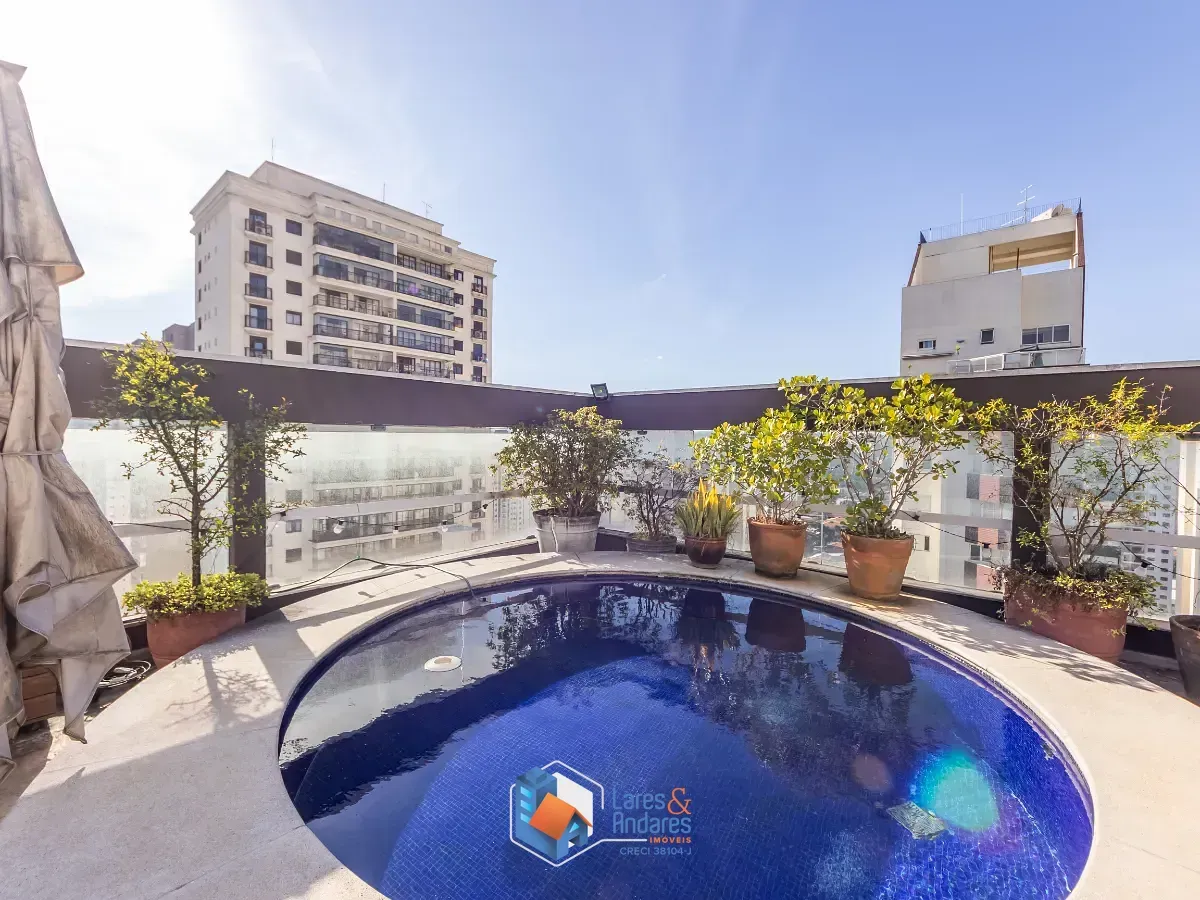Imagem Cobertura para venda em Campo Belo com 4 quartos, sendo 4 suítes, 467m²