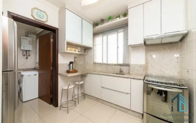 Imagem Apartamento ensolarado (permuta), 03 quartos c/suíte, 02 vagas, Semi mobiliado no Ahú em Curitiba PR