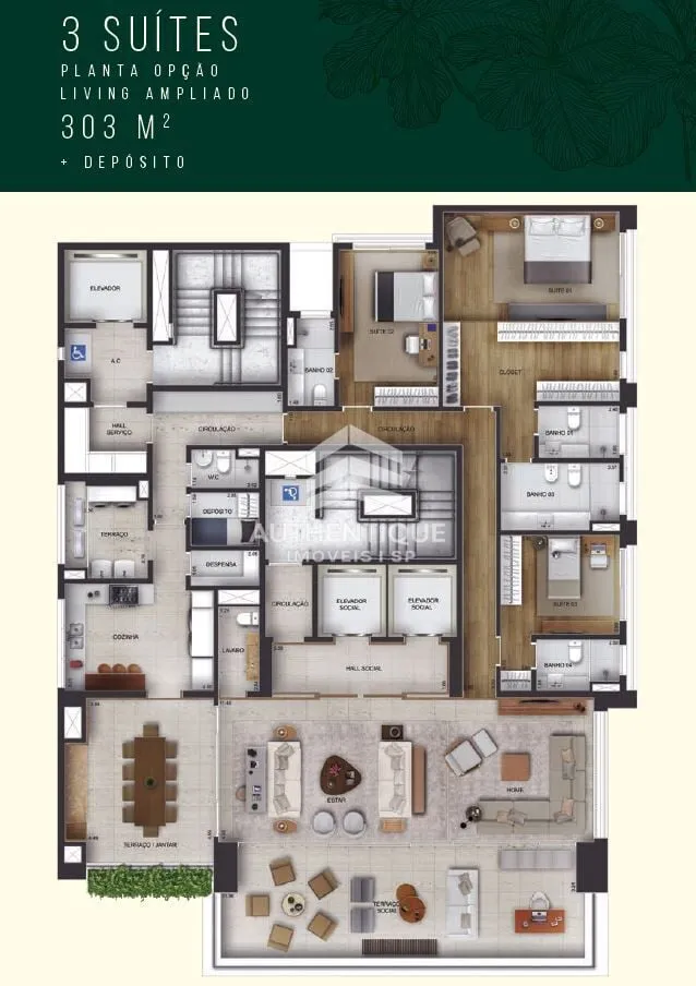 Imagem Le Parc Itaim - Apartamento à venda em São Paulo/SP