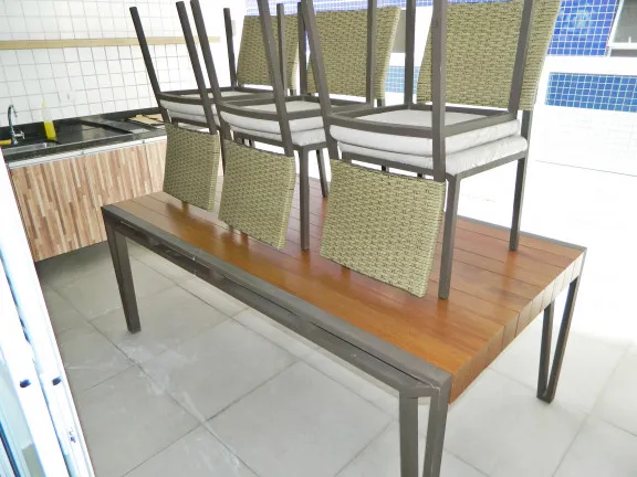 Imagem Apartamento com 3 Quartos à Venda, 105 m² em Caiçara - Praia Grande
